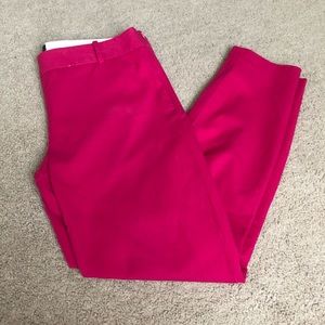 J. Crew Pink Minnie Skinny Trousers - 6